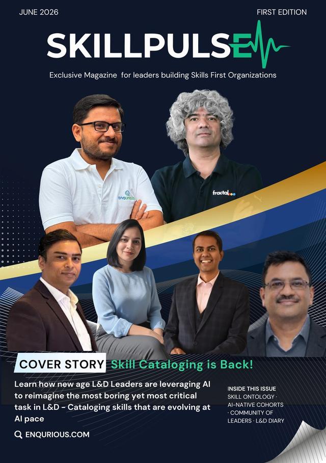 SkillPulse Edition 01 cover, Skill Cataloging is Back