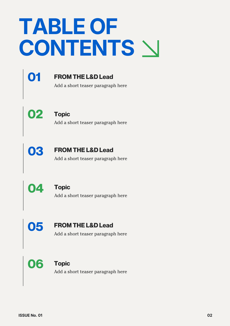 A page from SkillPulse Edition 01